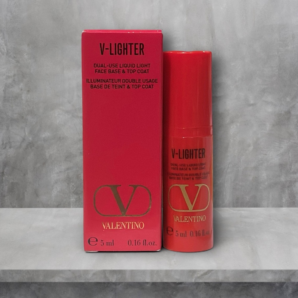 Valentino Rosa V-Lighter Face Base Primer and Highlighter- cool undertone, glowy